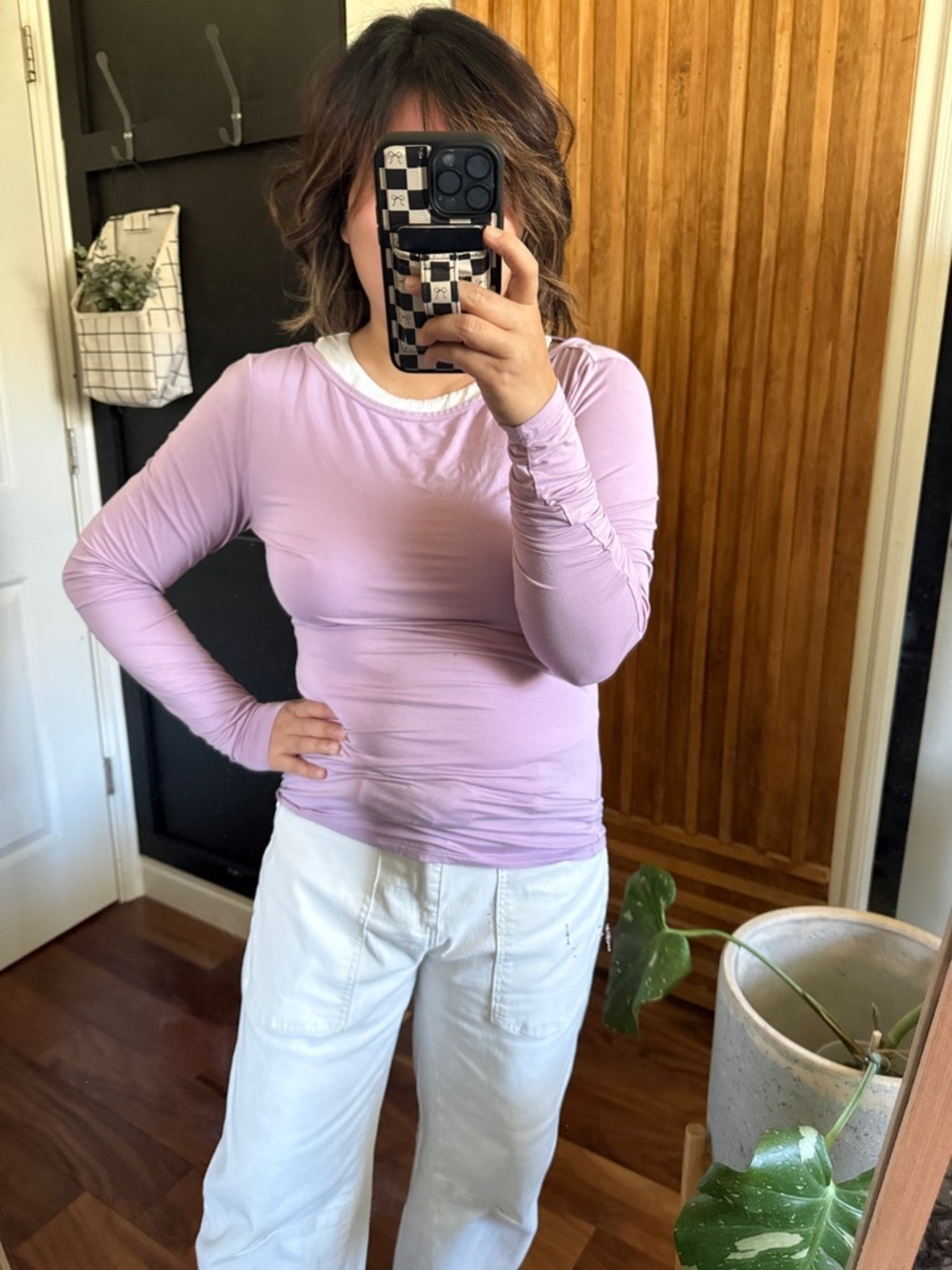 ALPHALETE Modal Open Back Long-sleeve Top. S